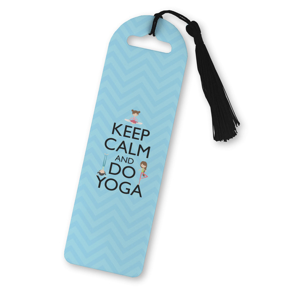 Custom Keep Calm & Do Yoga Plastic Bookmark