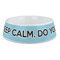 Keep Calm & Do Yoga Plastic Dog Bowl - Large