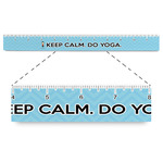 Keep Calm & Do Yoga Plastic Ruler - 12"