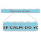 Keep Calm & Do Yoga Plastic Ruler - 12"