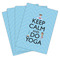 Keep Calm & Do Yoga Playing Cards - Hand Back View