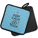 Keep Calm & Do Yoga Pot Holder