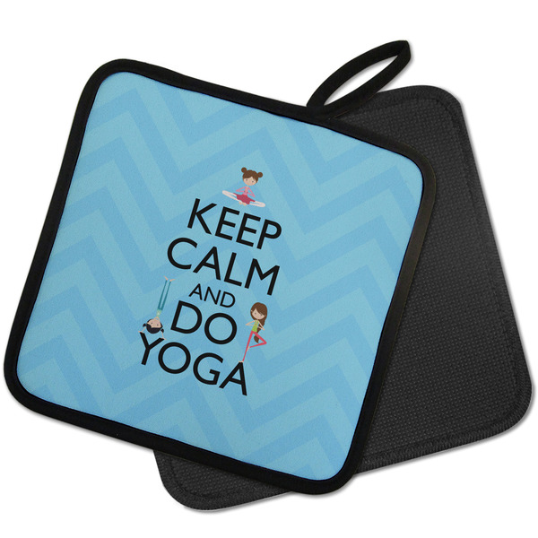 Keep Calm & Do Yoga Pot Holders - PARENT MAIN