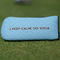 Keep Calm & Do Yoga Putter Cover - Front