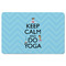 Keep Calm & Do Yoga Rectangular Fridge Magnet - FRONT
