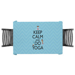 Keep Calm & Do Yoga Tablecloth - 58"x58"