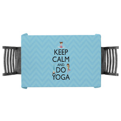 Keep Calm & Do Yoga Tablecloth - 58"x58"