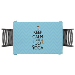 Keep Calm & Do Yoga Tablecloth - 58"x58"