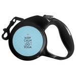 Keep Calm & Do Yoga Retractable Dog Leash - Small