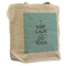Keep Calm & Do Yoga Reusable Cotton Grocery Bag - Front View