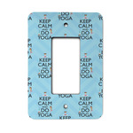 Keep Calm & Do Yoga Rocker Style Light Switch Cover