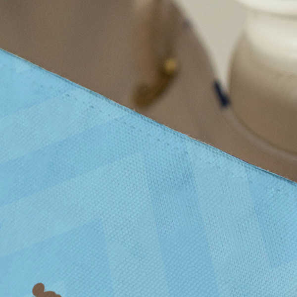 Keep Calm & Do Yoga Large Rope Tote - Close Up View