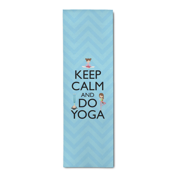 Custom Keep Calm & Do Yoga Runner Rug - 2.5'x8'