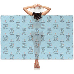 Keep Calm & Do Yoga Sheer Sarong
