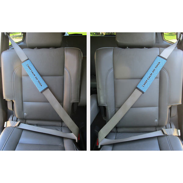 Keep Calm & Do Yoga Seat Belt Covers (Set of 2 - In the Car)