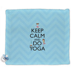 Keep Calm & Do Yoga Security Blanket