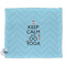 Keep Calm & Do Yoga Security Blanket - Single Sided