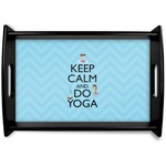 Keep Calm & Do Yoga Wooden Tray