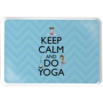 Keep Calm & Do Yoga Serving Tray