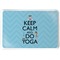 Keep Calm & Do Yoga Serving Tray (Personalized)