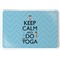 Keep Calm & Do Yoga Serving Tray