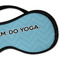 Keep Calm & Do Yoga Sleeping Eye Mask - DETAIL Large
