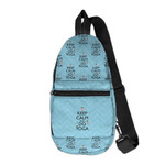 Keep Calm & Do Yoga Sling Bag