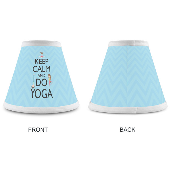 Keep Calm & Do Yoga Small Chandelier Lamp - Approval