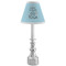 Keep Calm & Do Yoga Small Chandelier Lamp - LIFESTYLE (on candle stick)