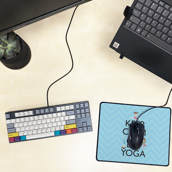 Keep Calm & Do Yoga Small Gaming Mats - LIFESTYLE