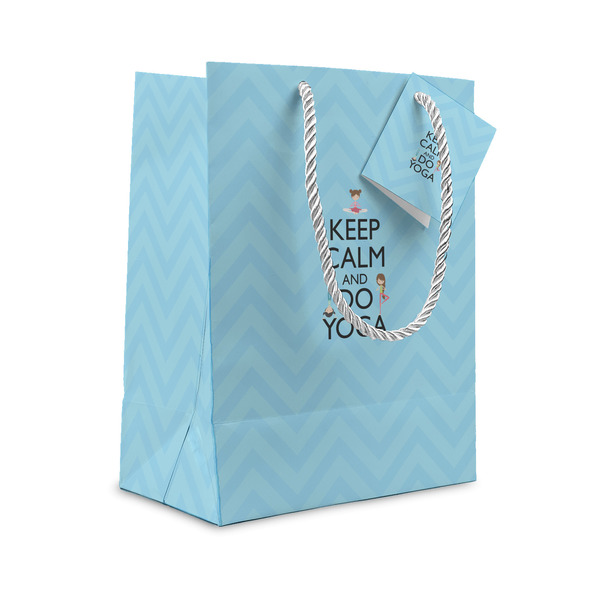 Custom Keep Calm & Do Yoga Gift Bag