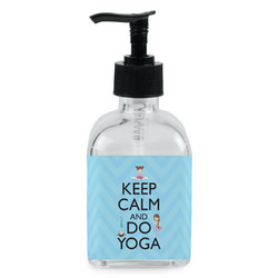 Keep Calm & Do Yoga Glass Soap & Lotion Bottle - Single Bottle