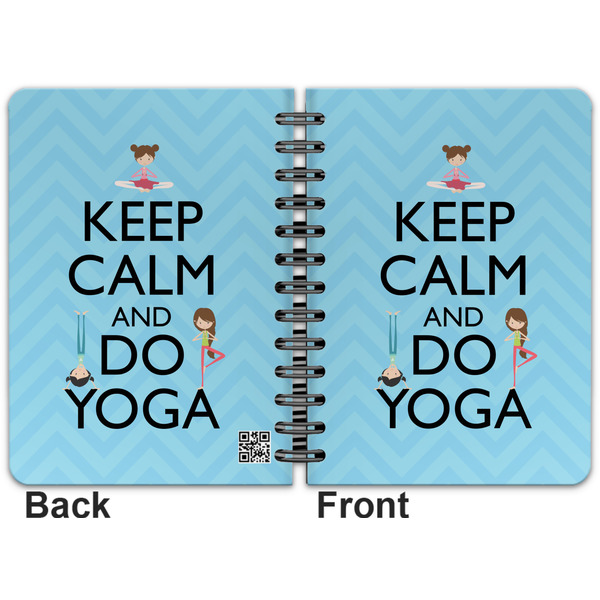 Keep Calm & Do Yoga Spiral Journal 5 x 7 - Apvl
