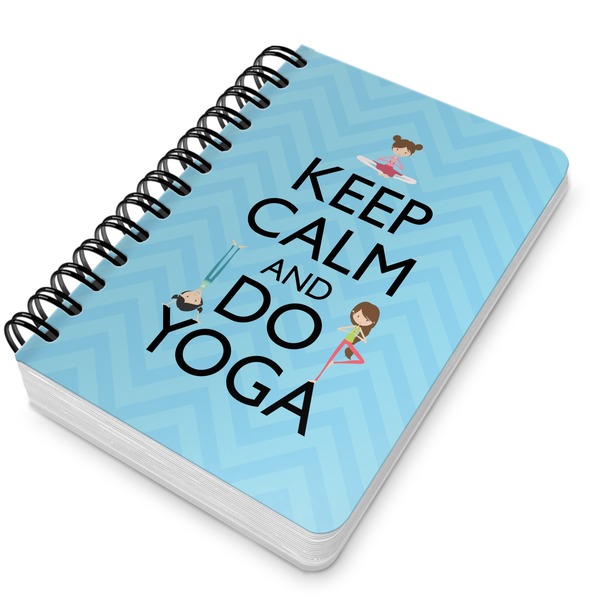 Keep Calm & Do Yoga Spiral Journal 5 x 7 - Main
