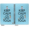 Keep Calm & Do Yoga Spiral Journal 7 x 10 - Apvl