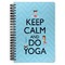 Keep Calm & Do Yoga Spiral Notebook