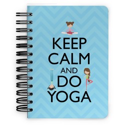 Keep Calm & Do Yoga Spiral Notebook - 5x7