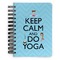 Keep Calm & Do Yoga Spiral Notebook - 5x7