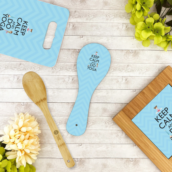 Keep Calm & Do Yoga Spoon Rest Trivet - LIFESTYLE