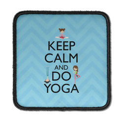 Keep Calm & Do Yoga Iron On Square Patch