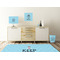 Keep Calm & Do Yoga Square Wall Decal Wooden Desk