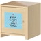 Keep Calm & Do Yoga Square Wall Decal on Wooden Cabinet