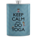 Keep Calm & Do Yoga Stainless Steel Flask