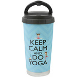 Keep Calm & Do Yoga Stainless Steel Coffee Tumbler