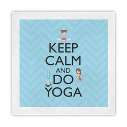 Keep Calm & Do Yoga Decorative Paper Napkins
