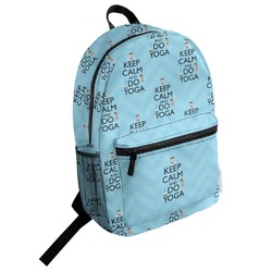 Keep Calm & Do Yoga Student Backpack