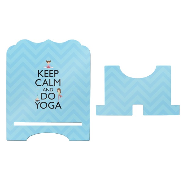 Keep Calm & Do Yoga Stylized Tablet Stand - Apvl