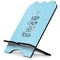 Keep Calm & Do Yoga Stylized Tablet Stand - Side View