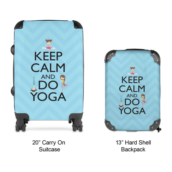 Keep Calm & Do Yoga Suitcase Set 4 - APPROVAL