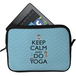 Keep Calm & Do Yoga Tablet Case / Sleeve